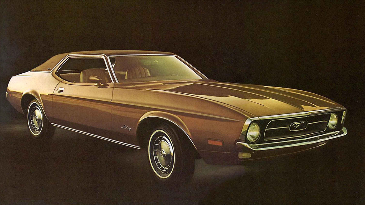 Mustang anos 1970 comercial Twix