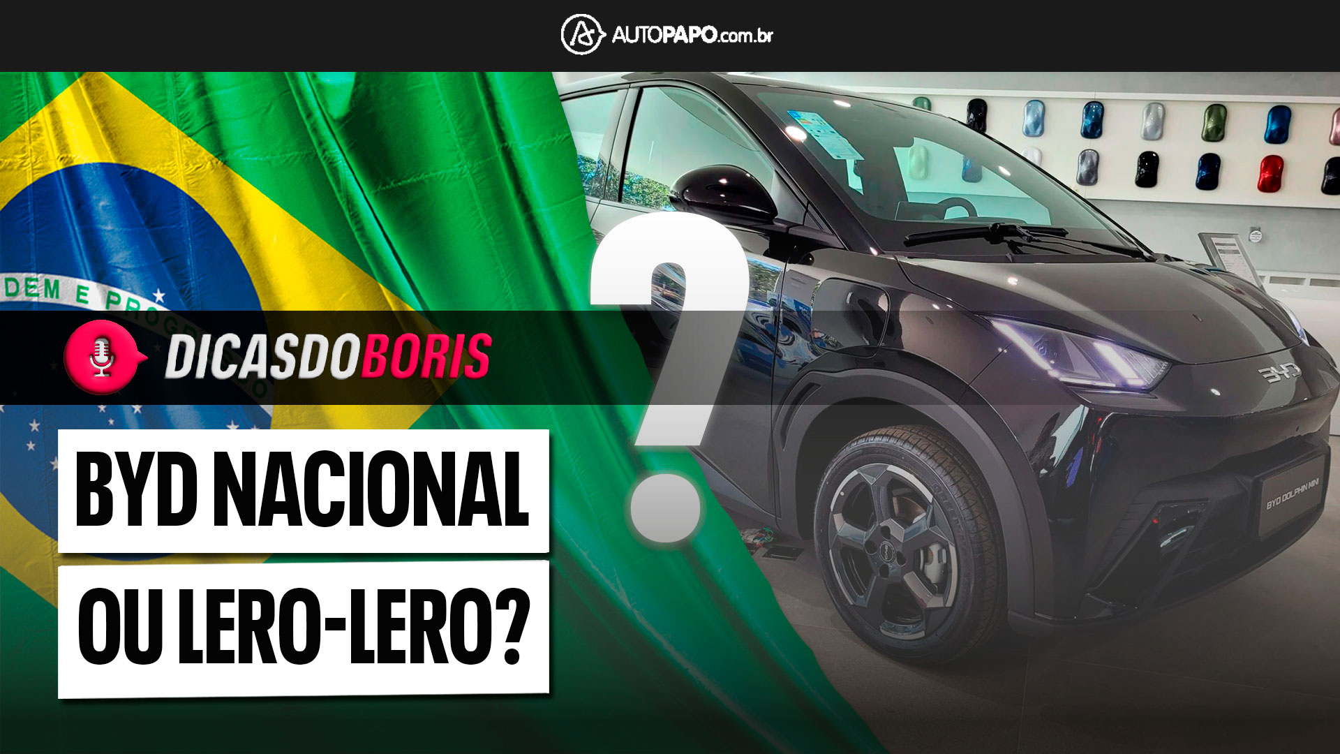 Fábrica da BYD na Bahia: nacional, só o ar do pneu?