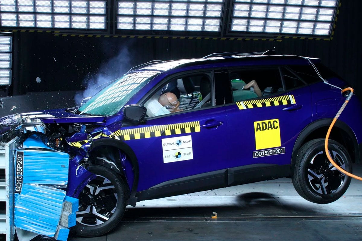 Teste de colisão do Latin NCAP: se for pago…