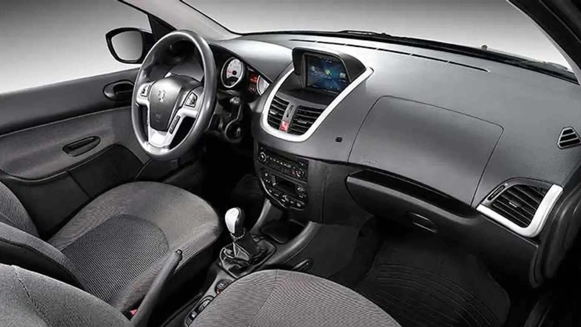 peugeot 207i iran khodro interior painel