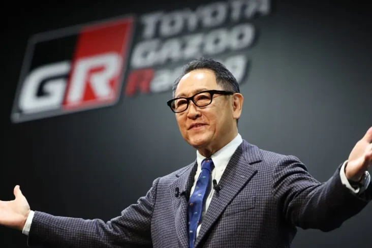 Akio Toyoda atual presidenrte da toyota