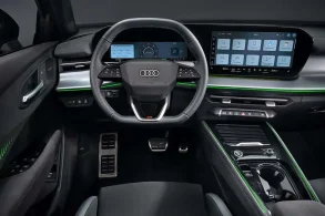 Interior do Audi Modelo Q3 2026