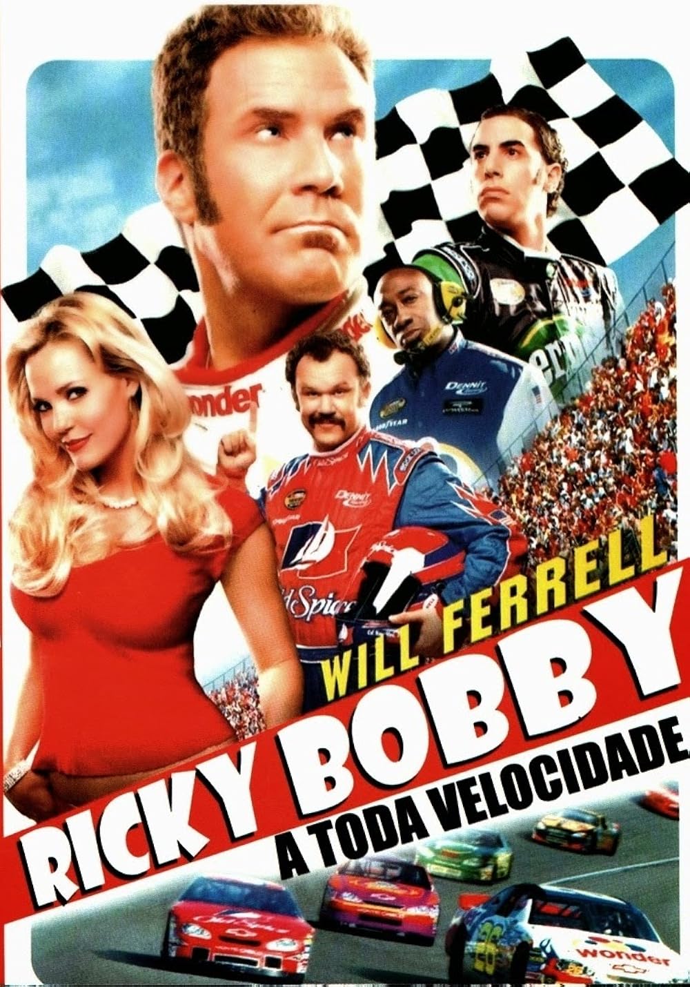 cartaz filme Ricky Bobby A Toda Velocidade