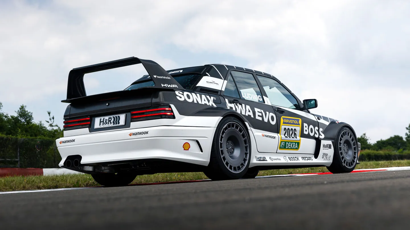 Mercedes 190E Evo renasce para as 24 Horas de Nurburgring