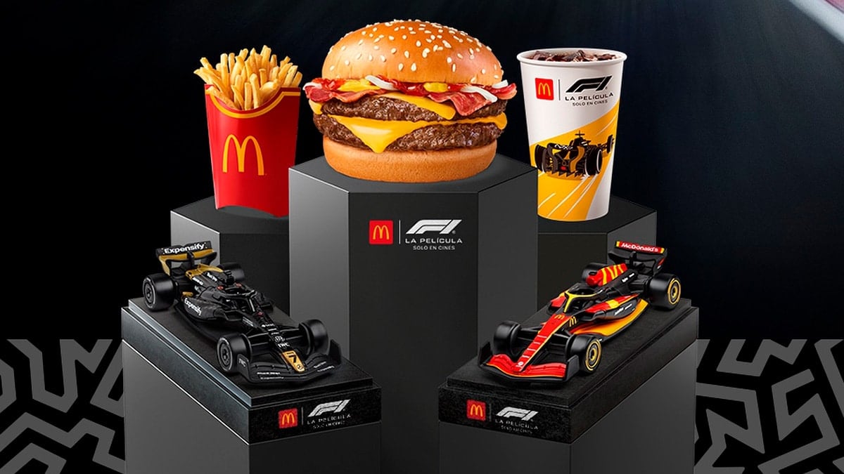 Combo Filme F1 e McDonalds; confira os preços das miniaturas