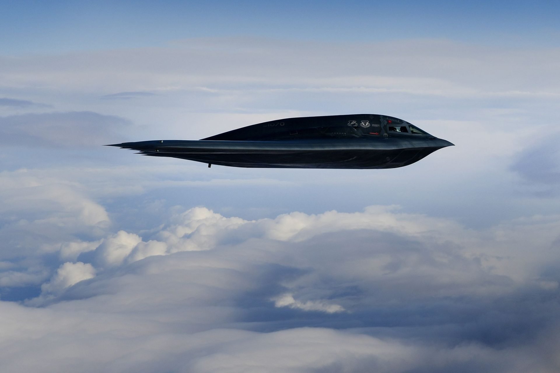 B 2 Spirit em voo FOTO Matthew Plew USAF