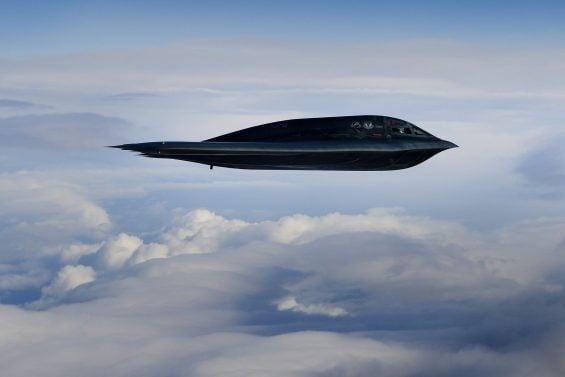 B 2 Spirit em voo FOTO Matthew Plew USAF