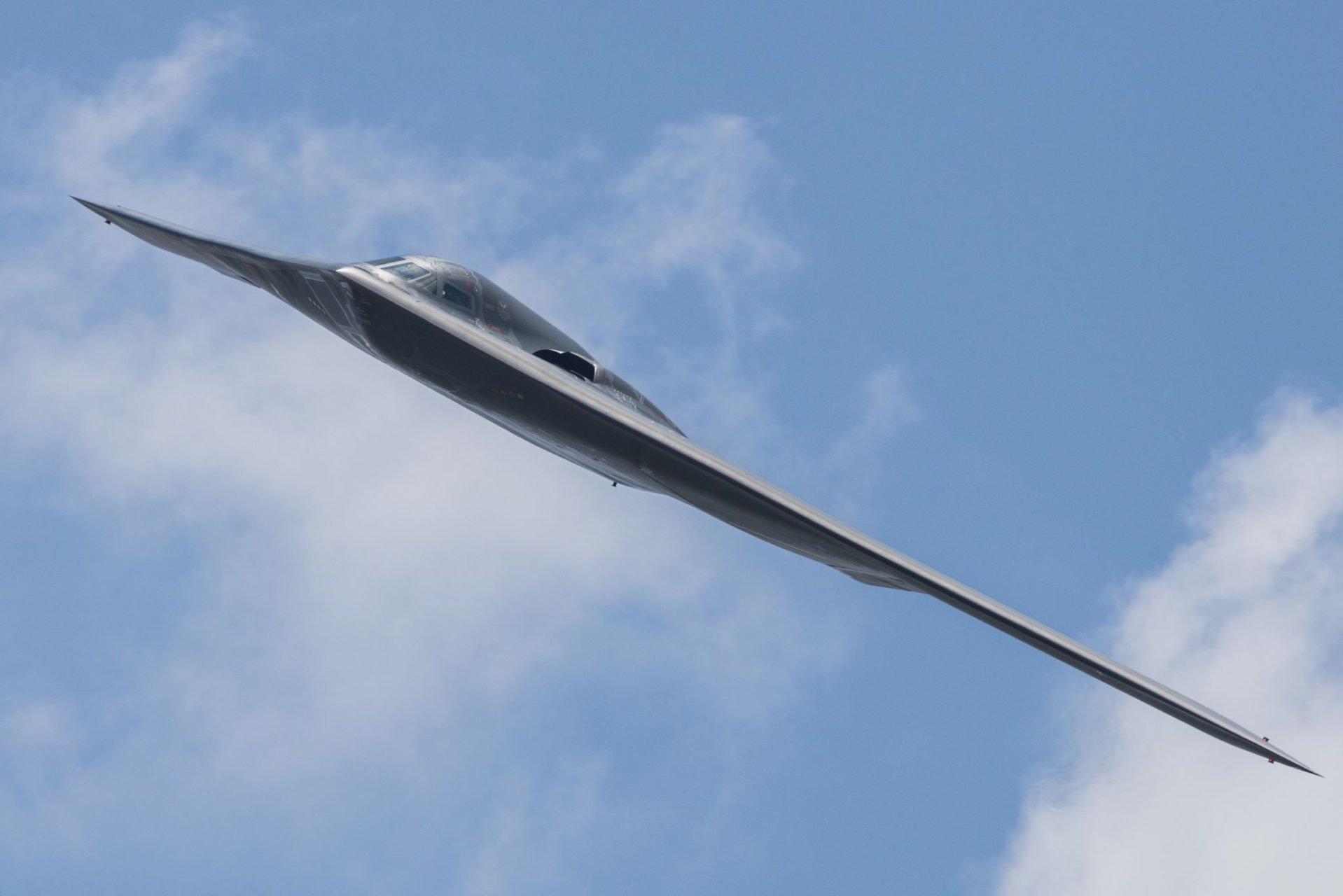 Design incomum fez com que o B 2 fosse confundido com óvnis em décadas passadas FOTO Tristin English USAF