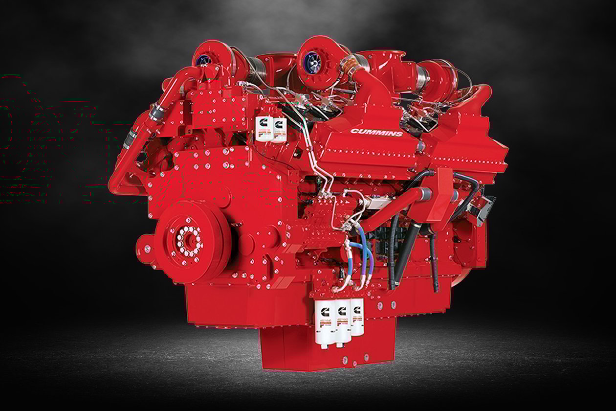 Motor diesel flex, que também aceita etanol e tem mais de 2.800 cv, já está em testes