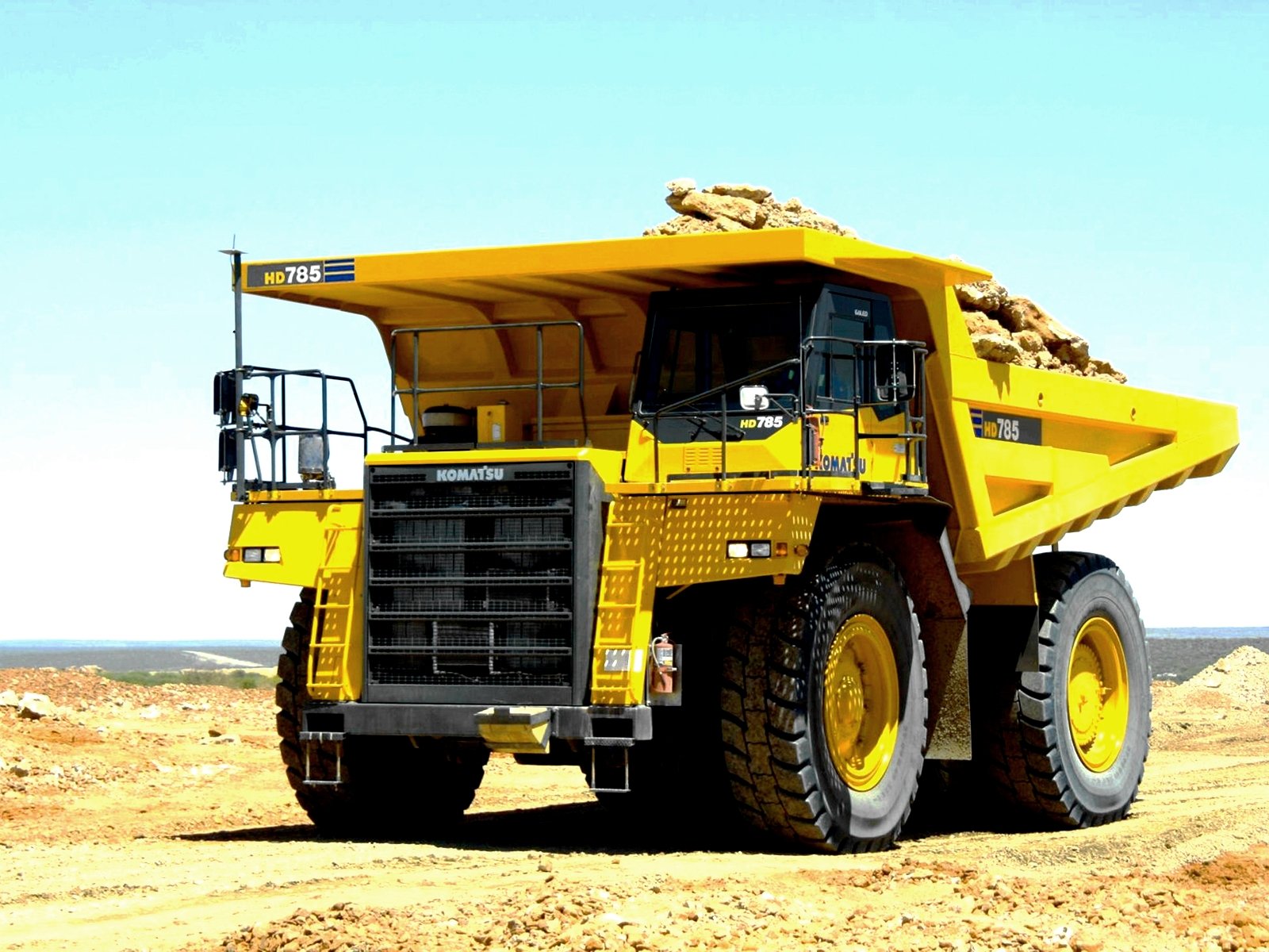 komatsu hd785 7 caminhão fora de estrada