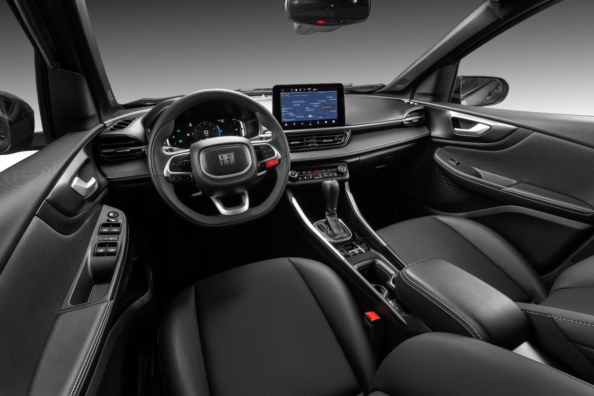 Fiat Fastback Impetus 2026 interior painel