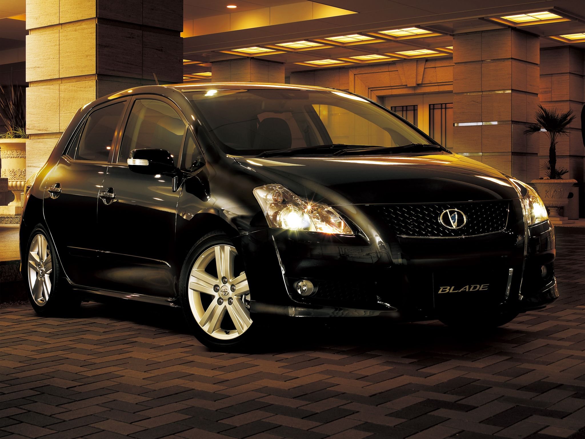 toyota blade master g preto frente