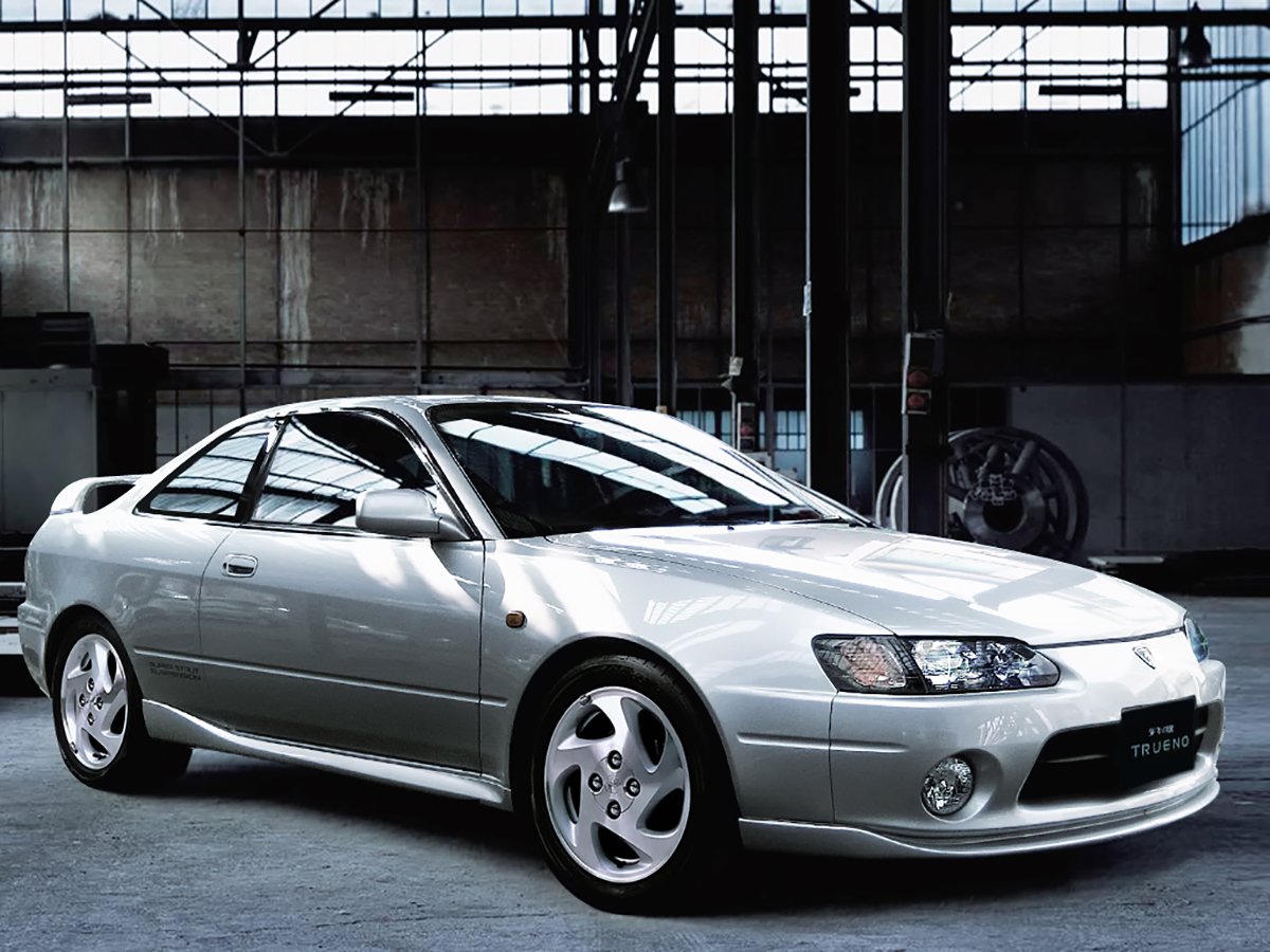 toyota sprinter trueno bz r ae111 prata frente parado