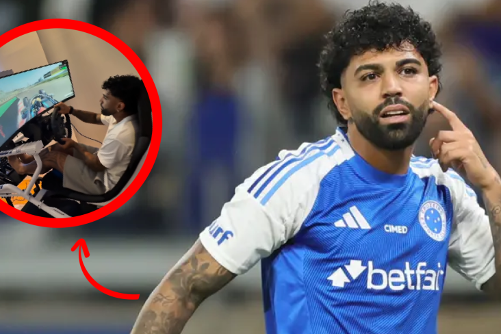 Gabigol monta simulador de F1 Prancheta 1