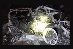 LAMBORHGINI DIOGO JOTA INCENDIO