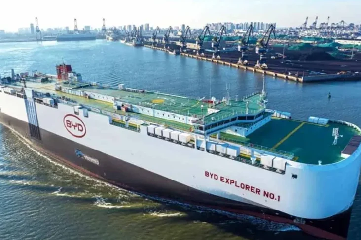 BYD exportação