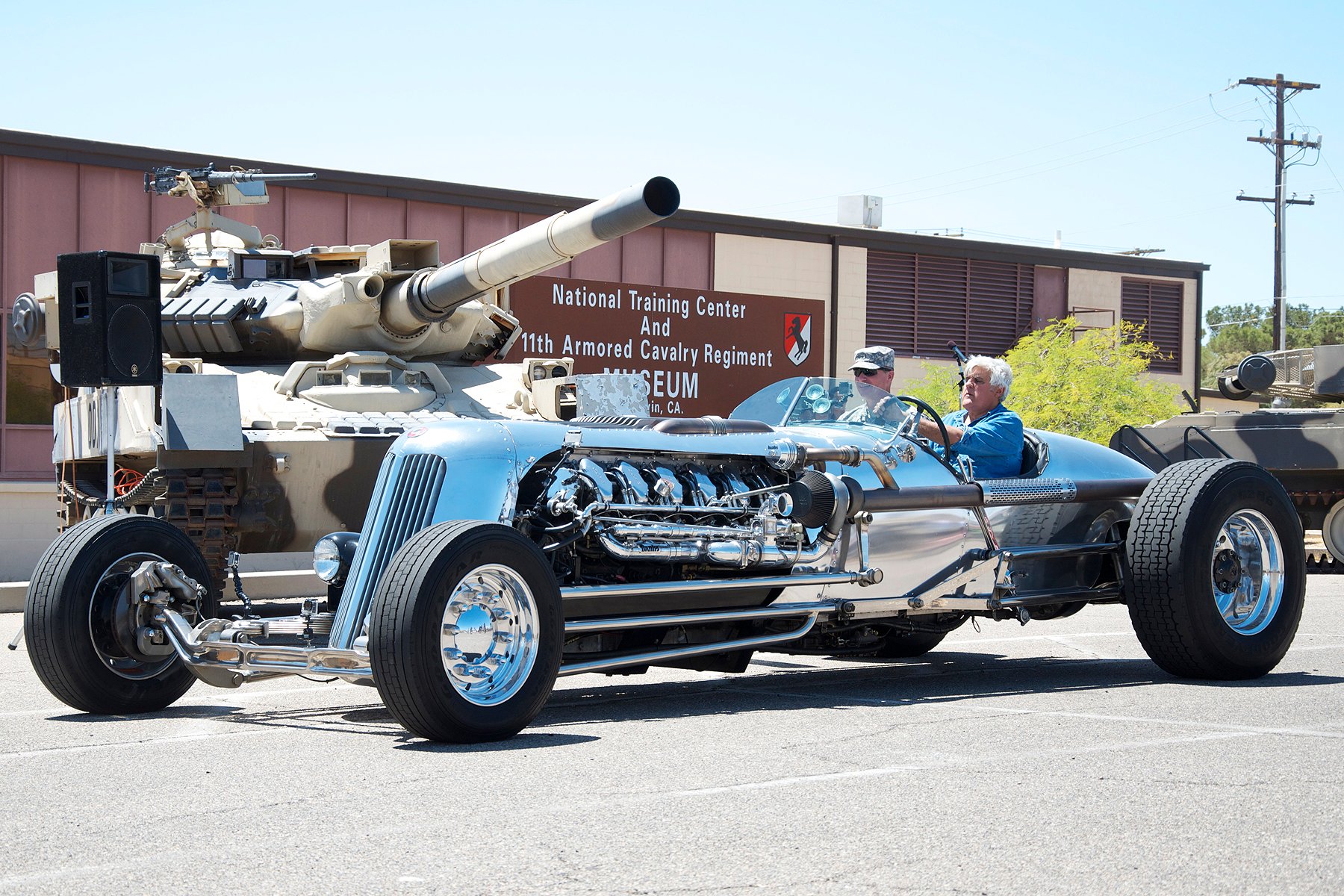 Jay Leno and Blastolene Special carro tanque