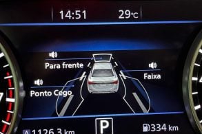 adas gráfico monitor permanecia em faixa