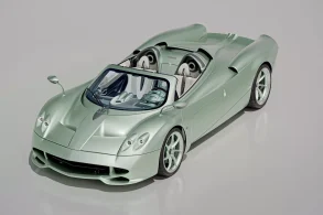 Pagani supercarro conversível Codalunga Speedster