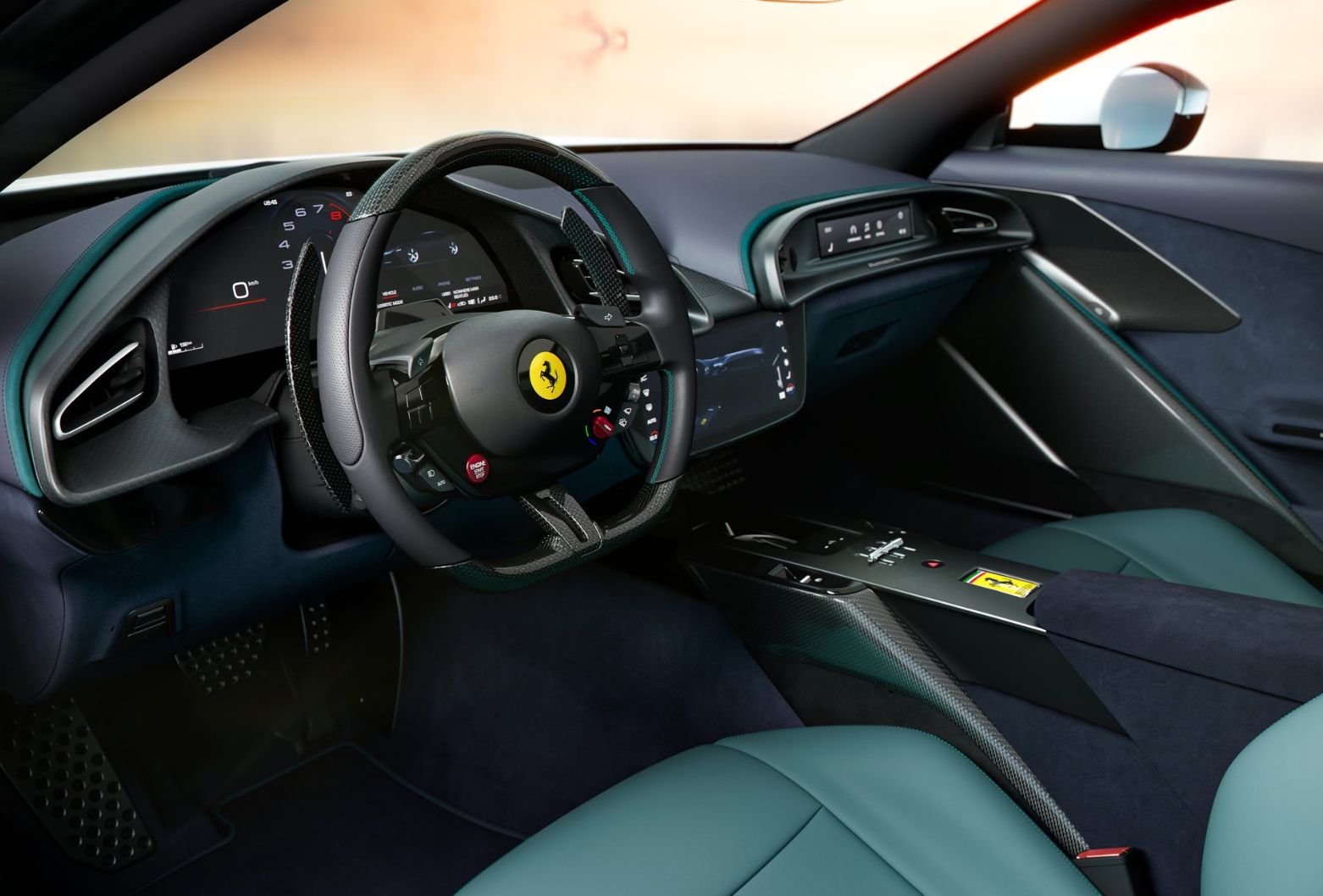 FERRARI AMALFI 2026 INTERIOR QUADRO DE INSTRUMENTOS PAINEL