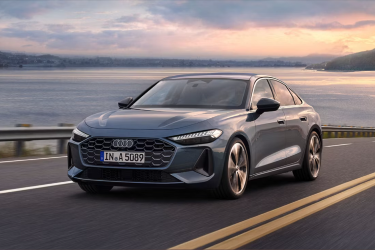 Audi A5 na estrada