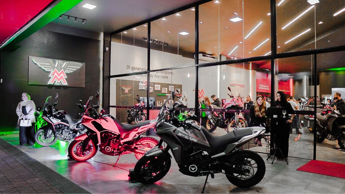 Marca de motos italiana inaugura primeira loja no Brasil