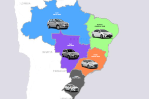 carros usados mais vendidos pr região do Brasil OLX
