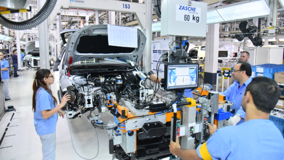 processo de montagem Volkswagen