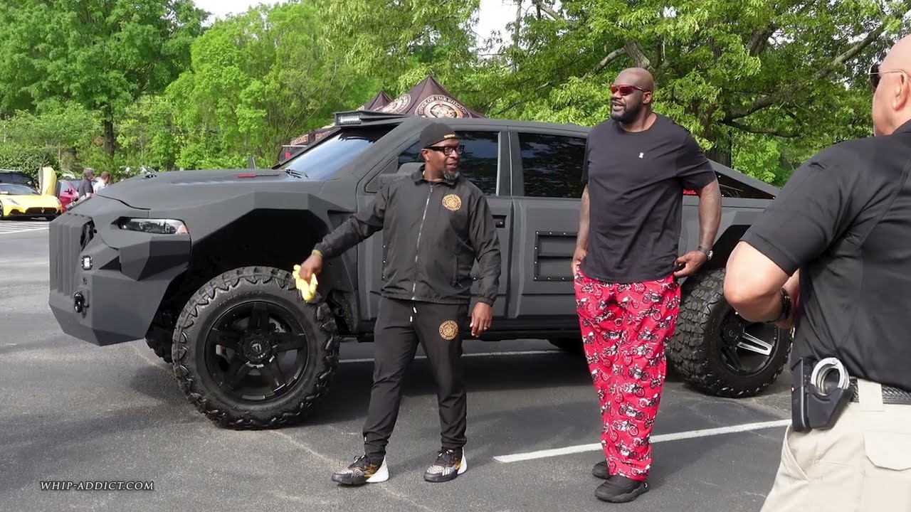 Conheça super picape blindada de Shaquille O’Neal de R$ 20 milhões