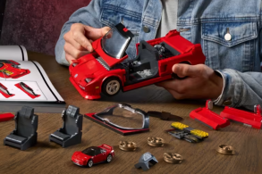 Mattel Brick Shop Hot Wheels Acura NSX (1)
