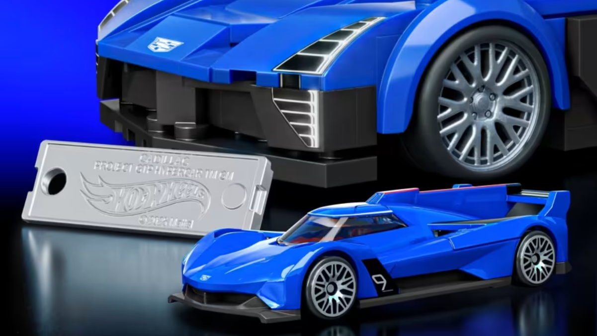 Mattel Brick Shop Hot Wheels Cadillac Project GTP Hypercar (1)