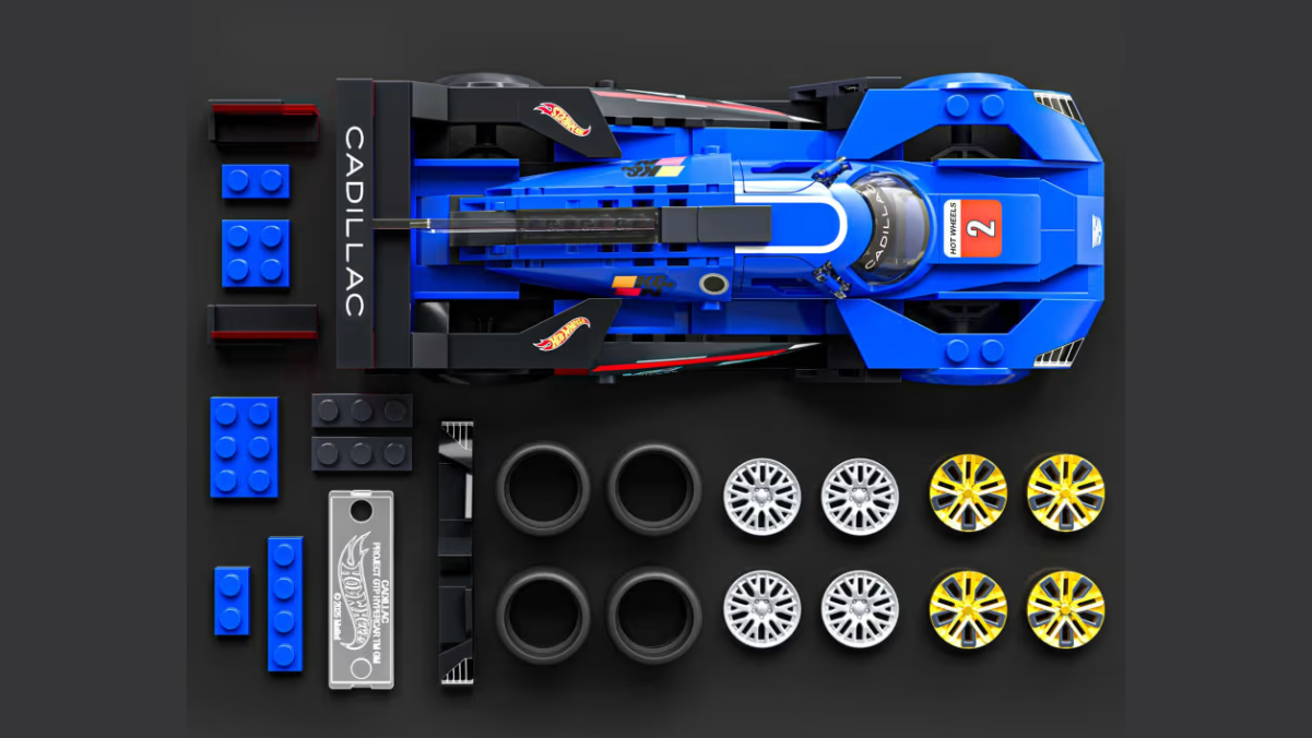Mattel Brick Shop Hot Wheels Cadillac Project GTP Hypercar