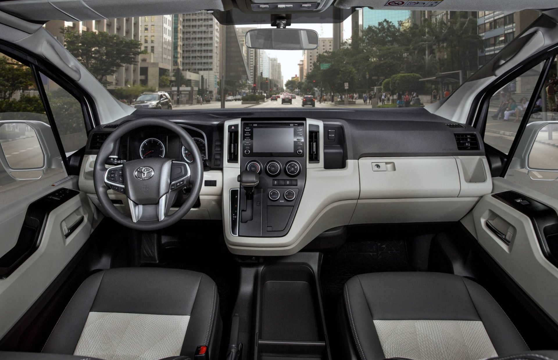 toyota hiace commuter gl argentina interior painel