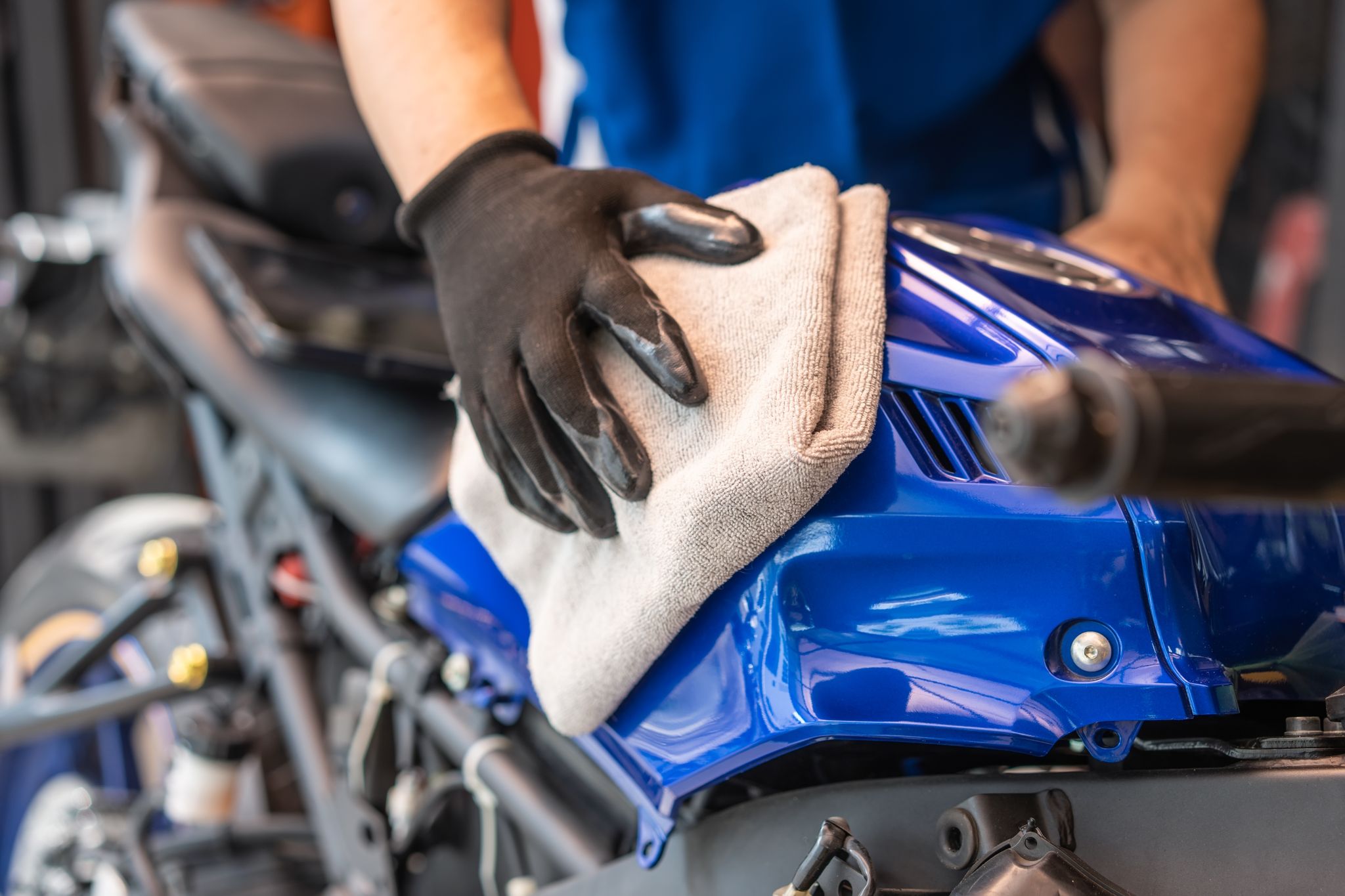 Carenagem de moto shutterstock