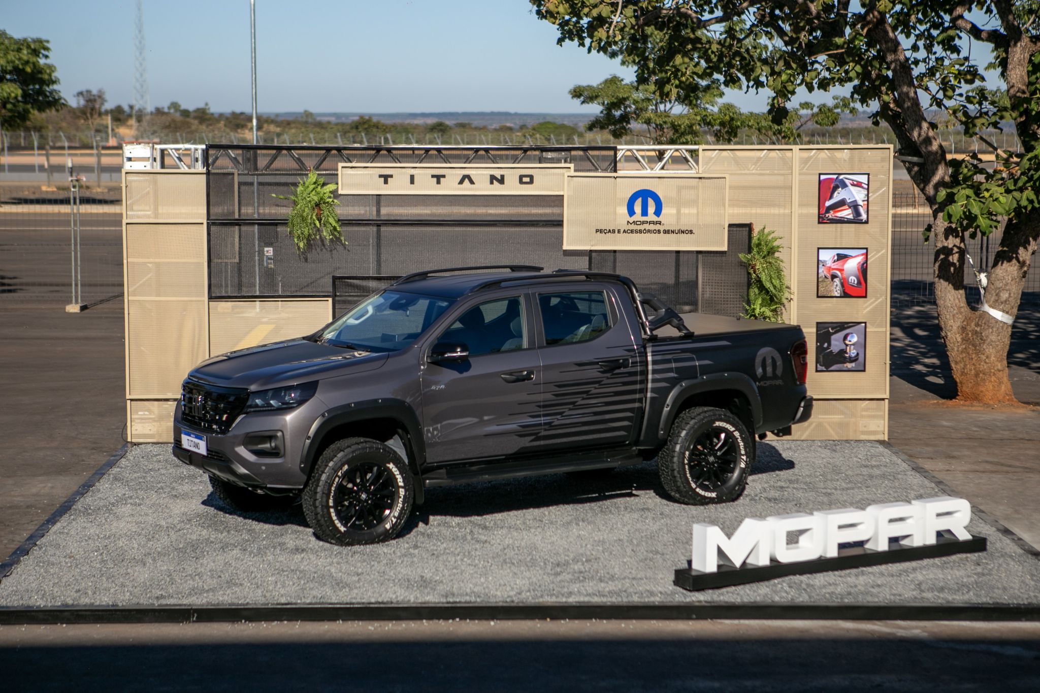 Fiat Titano 2026 chega com mais de 40 acessórios da Mopar