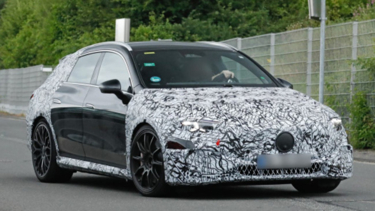 Mercedes-AMG CLA 45 elétrico já está em fase de testes