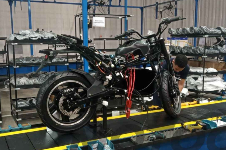 Fábrica de moto elétrica Watts em Manaus