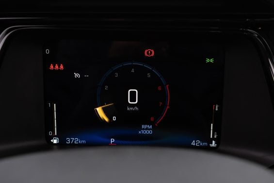 Chevrolet Montana Premier 2026 interior painel digital
