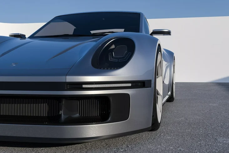 Porsche 911 renderizado por Mynkola Tarasenko