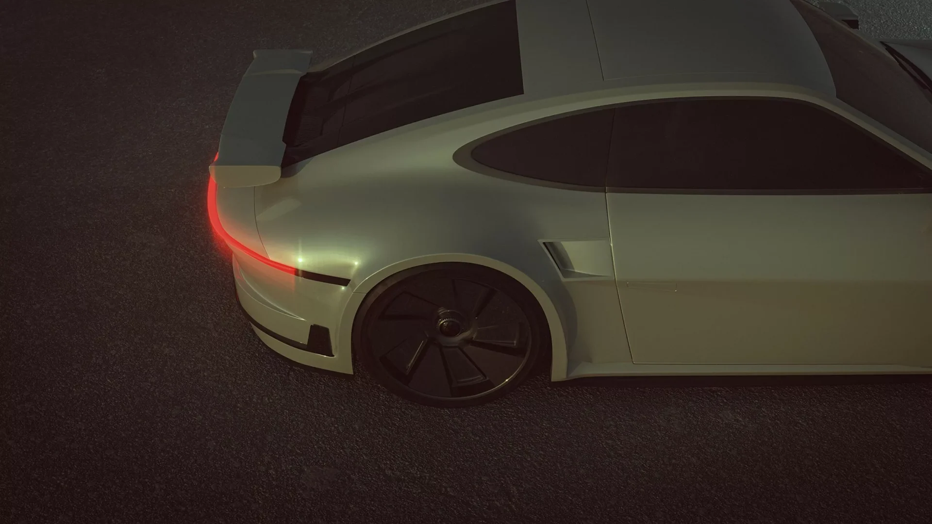 Porsche 911 renderizado por Mynkola Tarasenko 5