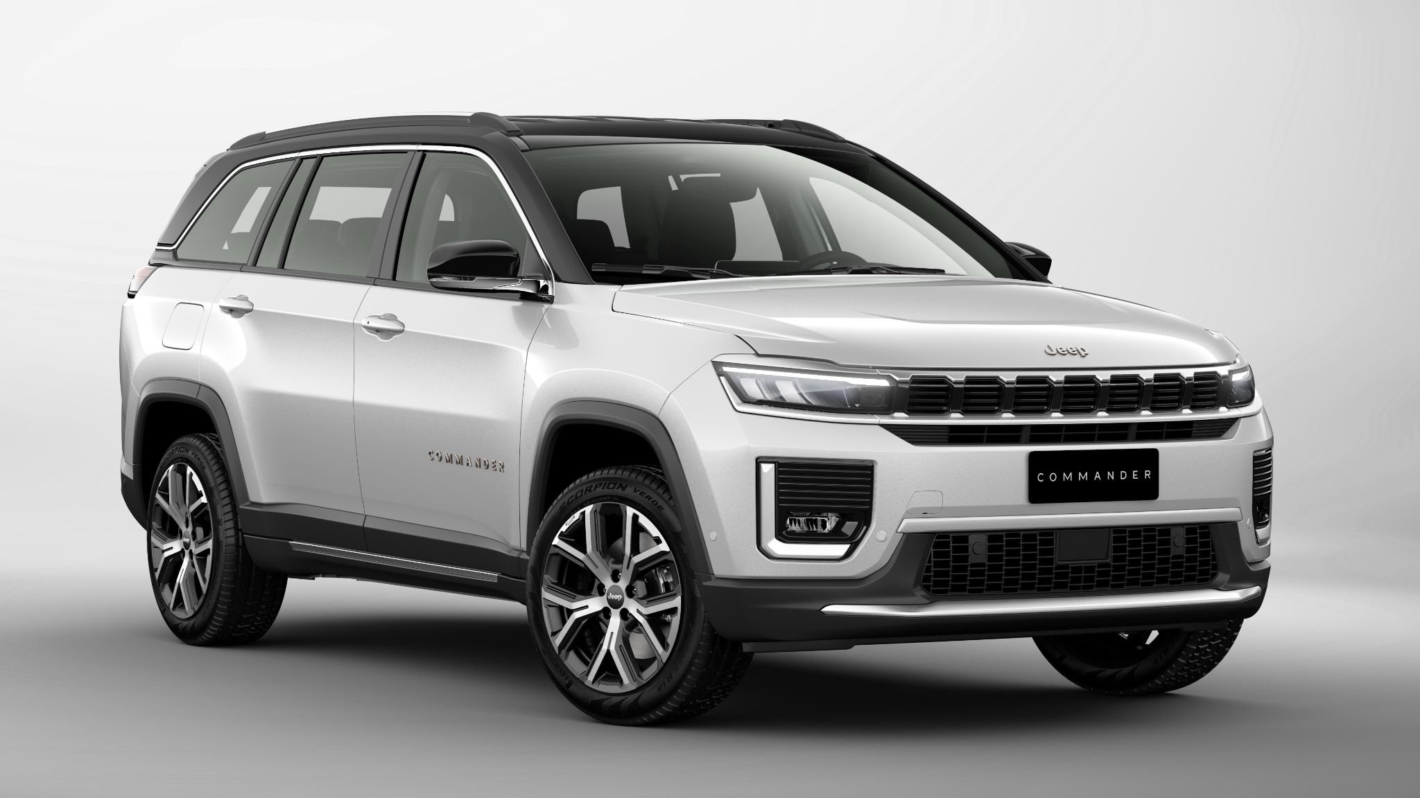 Jeep Commander 2026 Limited branco polar frente
