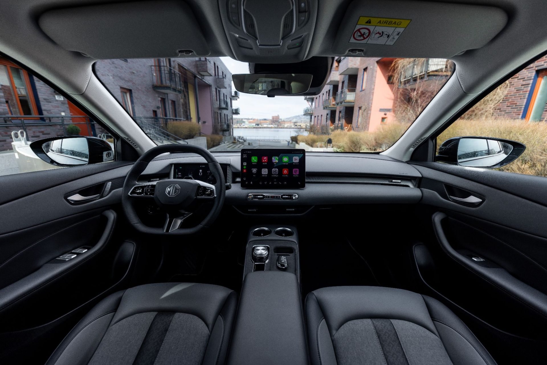 mg s5 ev interior painel