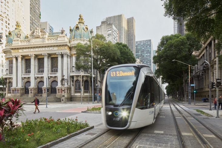 Citadis tram Rio 2 divulgação
