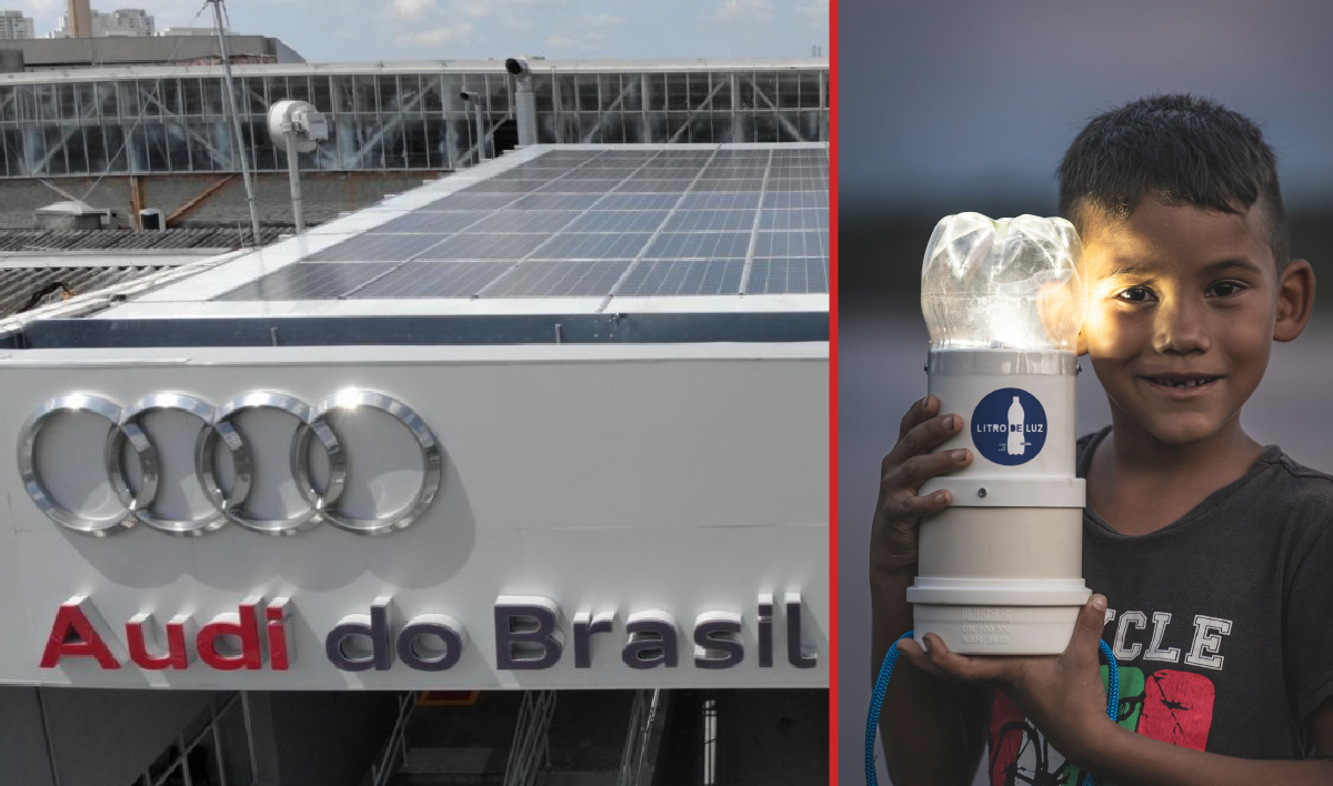 Audi e ONG levam energia solar a famílias da Amazônia
