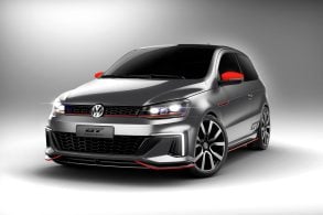 volkswagen gol gt concept cinza frente