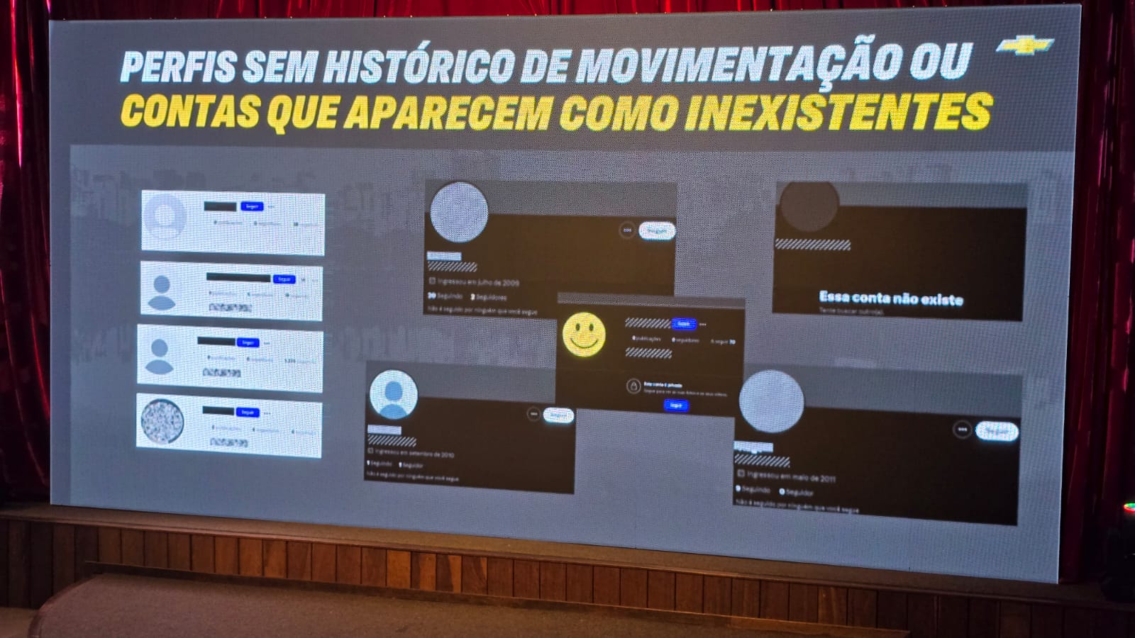 apresentação chevrolet onix 2026 perfis dos comentários