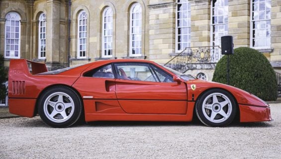 the ferrari f40 seen at salon prive held at blenheim palace news photo 1755097693