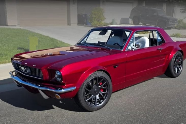 1966 ford mustang tesla model 3 689b8fd529a2a