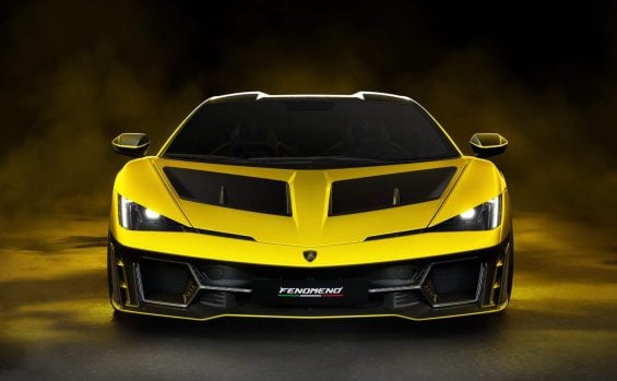 LAMBORGHINI FENOMENO 2026 AMARELO FRENTE