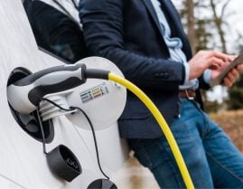 carregador de carro elétrico